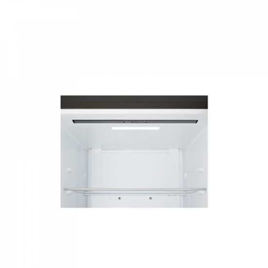 LG Refrigerator | GBBS322CEV | Energy efficiency class C | Free standing | Combi | Height 203 cm | Fridge net capacity 262 L | Freezer net capacity 113 L | Display | 34 dB | Black