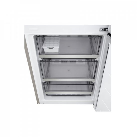 LG Refrigerator | GBBS322CPY | Energy efficiency class C | Free standing | Combi | Height 203 cm | Fridge net capacity 262 L | Freezer net capacity 113 L | Display | 34 dB | Prime Silver