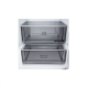LG Refrigerator | GBBS322CSW | Energy efficiency class C | Free standing | Combi | Height 203 cm | Fridge net capacity 262 L | Freezer net capacity 113 L | Display | 34 dB | White