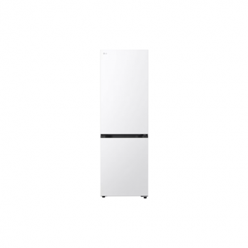 LG Refrigerator | GBBSJ10ESW | Energy efficiency class E | Free standing | Combi | Height 186 cm | Fridge net capacity 220 L | Freezer net capacity 113 L | Display | 35 dB | White