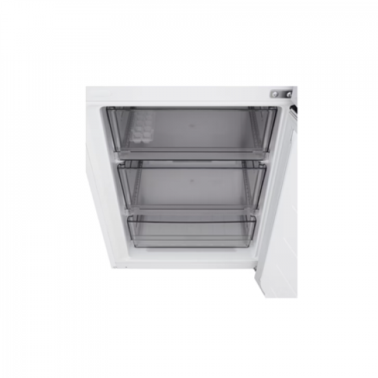 LG Refrigerator | GBBSJ10ESW | Energy efficiency class E | Free standing | Combi | Height 186 cm | Fridge net capacity 220 L | Freezer net capacity 113 L | Display | 35 dB | White