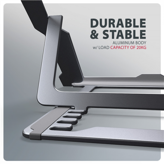 AXAGON STND-LAG stand for laptops and tablets | Adjustable Height, Angle | 10-17.3 