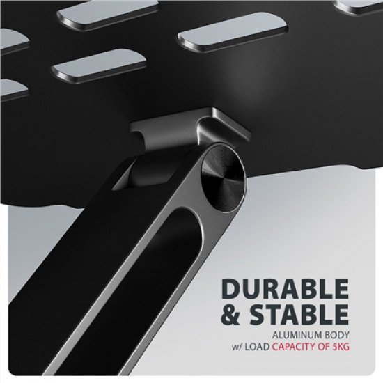 AXAGON STND-LQB stand for notebooks and tablets | Adjustable Height, Angle | 10-17.3 