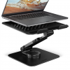 AXAGON STND-LRB stand with 360° rotation for laptops and tablets | Adjustable Height, Angle | 10-17.3 