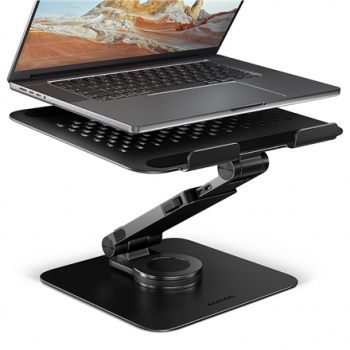AXAGON STND-LRB stand with 360° rotation for laptops and tablets | Adjustable Height, Angle | 10-17.3 