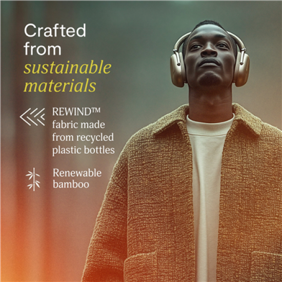 Marley Headphones | Positive Vibration Rebel | Bluetooth | ANC | Cream