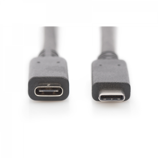 Digitus USB Type-C extension cable, Type-C - C | AK-300210-015-S