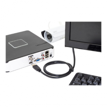 Digitus HDMI High Speed with Ethernet Connection Cable | DB-330123-020-S | 2 m