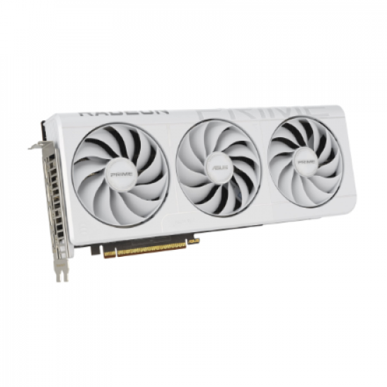Asus Prime Radeon RX 9070 XT White OC Edition 16GB GDDR6 | AMD | 16 GB | Radeon RX 9070 XT | GDDR6 | HDMI ports quantity 1 | PCI Express 5.0