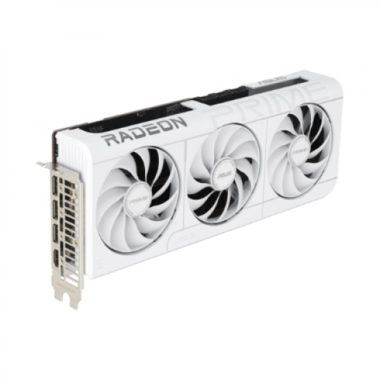 Asus Prime Radeon RX 9070 XT White OC Edition 16GB GDDR6 | AMD | 16 GB | Radeon RX 9070 XT | GDDR6 | HDMI ports quantity 1 | PCI Express 5.0