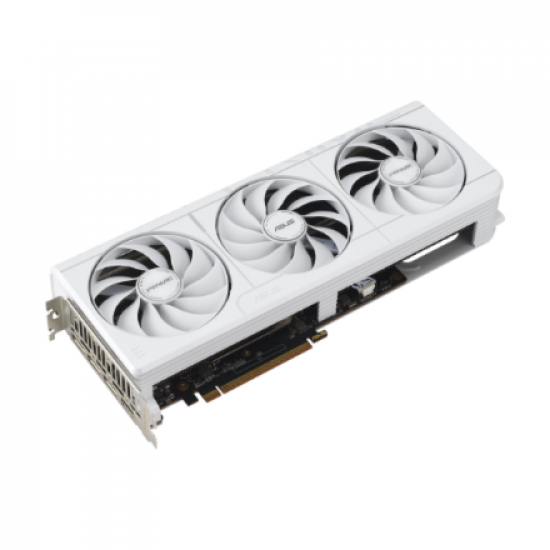Asus Prime Radeon RX 9070 XT White OC Edition 16GB GDDR6 | AMD | 16 GB | Radeon RX 9070 XT | GDDR6 | HDMI ports quantity 1 | PCI Express 5.0