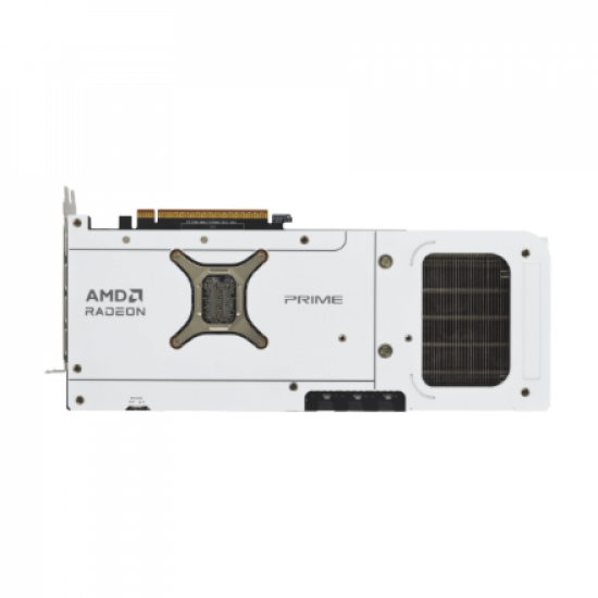 Asus Prime Radeon RX 9070 XT White OC Edition 16GB GDDR6 | AMD | 16 GB | Radeon RX 9070 XT | GDDR6 | HDMI ports quantity 1 | PCI Express 5.0