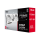 Asus Prime Radeon RX 9070 XT White OC Edition 16GB GDDR6 | AMD | 16 GB | Radeon RX 9070 XT | GDDR6 | HDMI ports quantity 1 | PCI Express 5.0