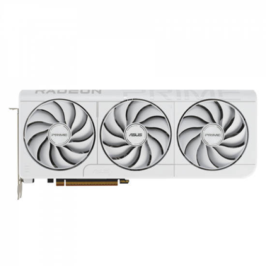 Asus Prime Radeon RX 9070 XT White OC Edition 16GB GDDR6 | AMD | 16 GB | Radeon RX 9070 XT | GDDR6 | HDMI ports quantity 1 | PCI Express 5.0