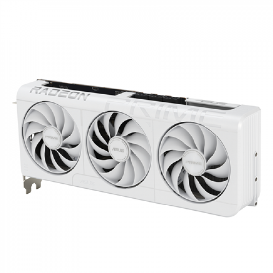 Asus Prime Radeon RX 9070 XT White OC Edition 16GB GDDR6 | AMD | 16 GB | Radeon RX 9070 XT | GDDR6 | HDMI ports quantity 1 | PCI Express 5.0