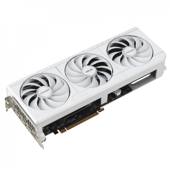Asus Prime Radeon RX 9070 XT White OC Edition 16GB GDDR6 | AMD | 16 GB | Radeon RX 9070 XT | GDDR6 | HDMI ports quantity 1 | PCI Express 5.0