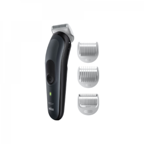 Braun Body Groomer | BG3340 | Cordless | Black/Grey