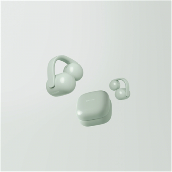 Sony | Earbuds | LinkBuds WF-LC900 Clip | Bluetooth | Open-Ear | Wireless | Green