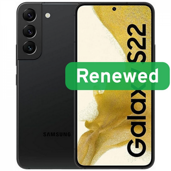 Samsung Renewed Grade C | Samsung Galaxy S22 | Phantom Black | 6.1 