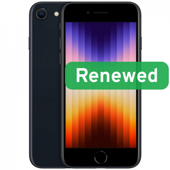 Apple Renewed Grade A | Apple iPhone SE (2022) | Midnight | 4.7 