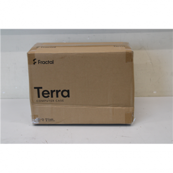 SALE OUT. Fractal Design PC Case Terra Graphite | SALE OUT. SALE OUT. Fractal Design PC Case | Terra | Graphite | Mini ITX | DAMAGED PACKAGING