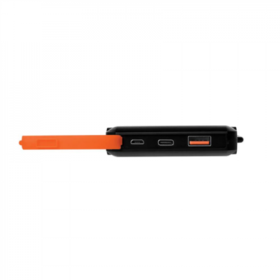 Logilink Solar Powerbank 10000 mAh, Flashlight, 2x USB-A QC & 1x USB-C PD | PA0273