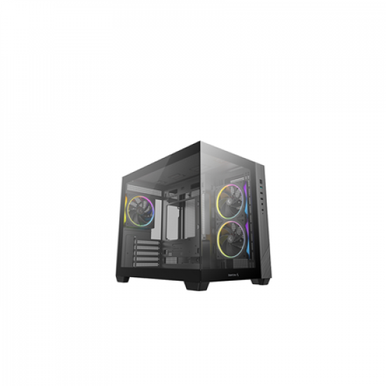 Deepcool Case | CG330 3F | Black | Micro ATX
