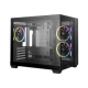 Deepcool Case | CG330 3F | Black | Micro ATX