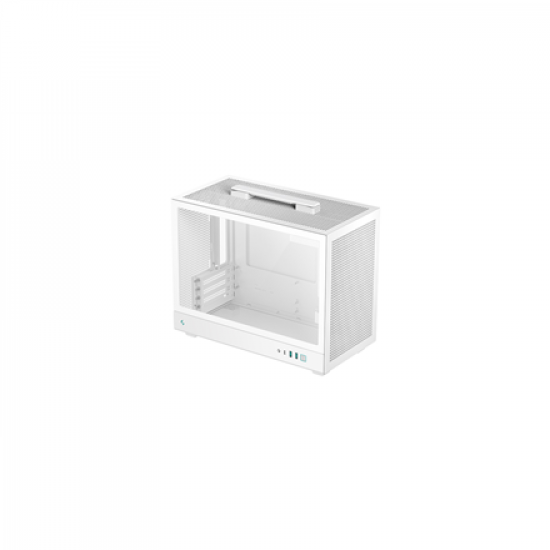 Deepcool Case | CH160 PLUS WH | White | Micro ATX