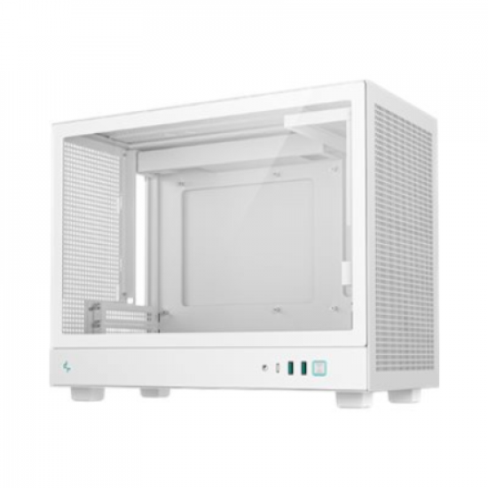 Deepcool Case | CH160 PLUS WH | White | Micro ATX