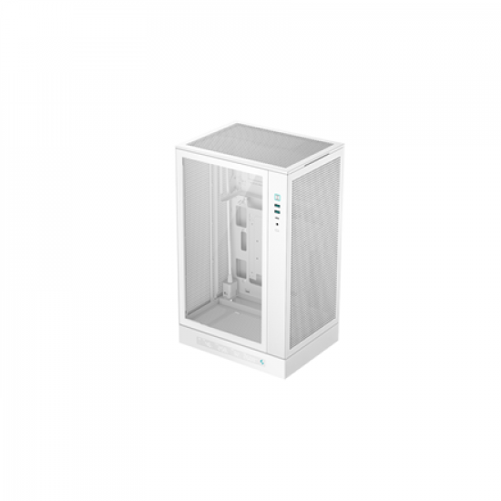 Deepcool Case | CH270 DIGITAL WH | White | Mini Tower