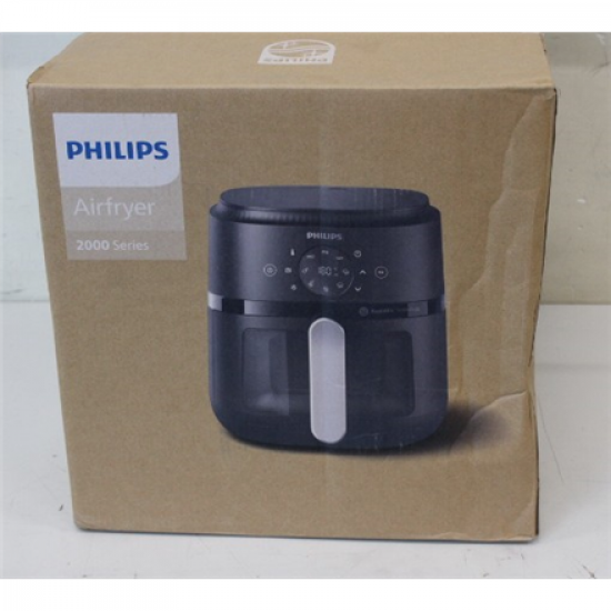 SALE OUT. Philips Airfryer | NA221/00 2000 series | Power 1500 W | Capacity 4.2 L | Rapid Air technology | Black/Silver | DAMAGED PACKAGING