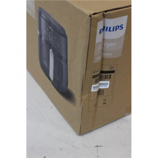 SALE OUT. Philips Airfryer | NA221/00 2000 series | Power 1500 W | Capacity 4.2 L | Rapid Air technology | Black/Silver | DAMAGED PACKAGING