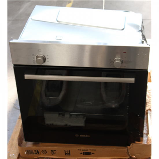 SALE OUT. Bosch HBF010BR1S Built in Oven, A, Capacity 66 L, Stainless steel | Bosch Oven | HBF010BR1S | 66 L | A | Multifunctional | Manual | Height 59.5 cm | Width 59.4 cm | Stainless steel | DAMAGED PACKAGING,BIG  DENT ON TOP AND BOTTOM