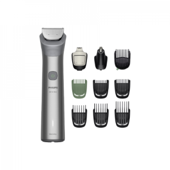 Philips All-in-One Trimmer | MG5921/15 5000 Series | Cordless | Wet & Dry | Number of length steps 11 | Light Gray