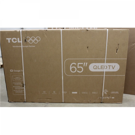SALE OUT. TCL 4K QLED TV | 65T8C | 65 | Smart TV | Google TV | DAMAGED PACKAGING