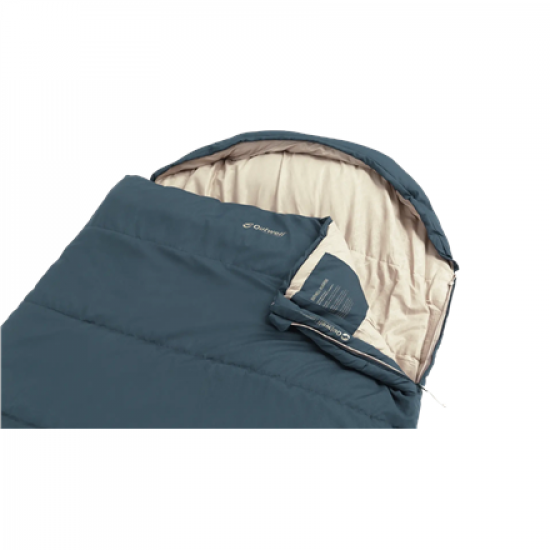 Outwell Campion Lux XL Blue Sleeping Bag - Left zipper