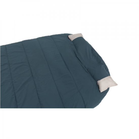 Outwell Campion Lux Double Sleeping Bag, Blue