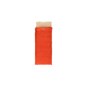 Outwell Contour Lux Red Sleeping Bag - Left zipper