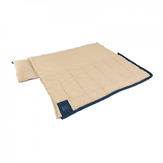 Outwell Contour Lux Deep Blue Sleeping Bag - Left zipper