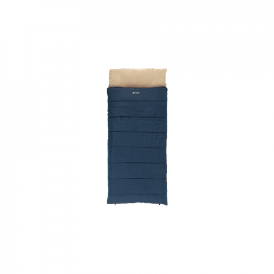 Outwell Contour Lux XL Deep Blue Sleeping Bag - Left zipper