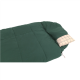 Outwell Camper Prime Sleeping Bag, Left zipper, Green