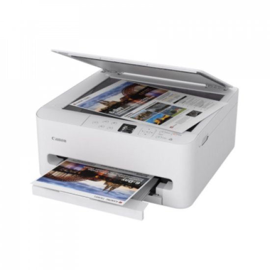 Canon | Multifunctional printer | PIXMA TS6550i | Inkjet | Colour | A4 | Wi-Fi | White