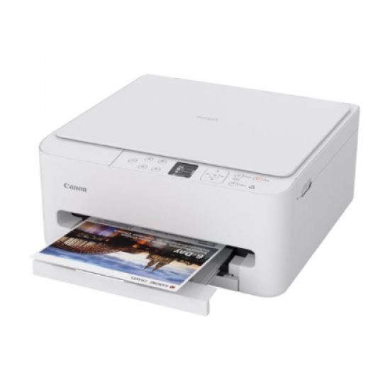 Canon | Multifunctional printer | PIXMA TS6550i | Inkjet | Colour | A4 | Wi-Fi | White