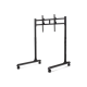Next Level Racing Floor stand | Round Tube Freestanding Single Monitor Stand | Up to 65 