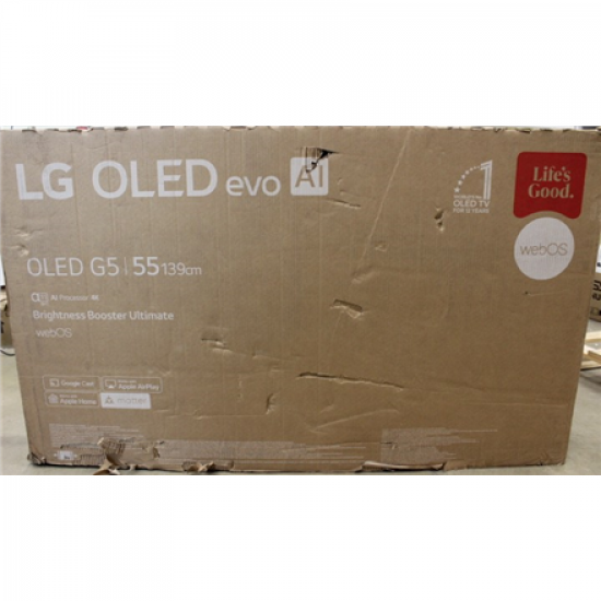SALE OUT. LG OLED55G51LW | 55 | Smart TV | webOS 25 | UHD | DAMAGED PACKAGING