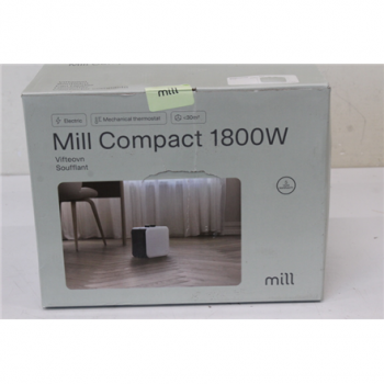 SALE OUT. Mill CUS1800MECW Compact PTC Fan Heater, Power 1800 W, Room size: 10-30 m2, White | Mill Compact PTC Fan Heater | CUS1800MECW | PTC Fan | 1800 W | Number of power levels 3 | Suitable for rooms up to 10-30 m² | White | DAMAGED PACKAGING, SCRATCHE