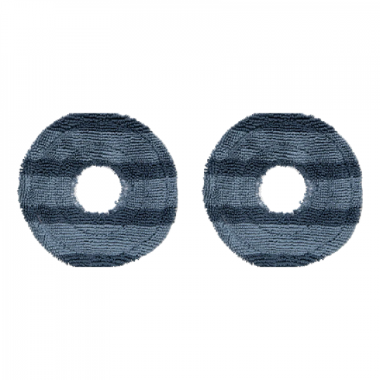 Anker Eufy | 2-Pack Vacuum Mop Replacement Pads, Compatible C20 Series Robot Vacuums | Gray/Blue