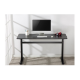Manually adjustable sit-stand desk EO0027 | 70-117 cm | Maximum load weight 40 kg | Black