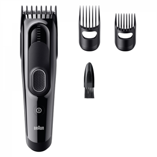 Braun Hair Clipper | HC5530 Series 5 | Cordless | Number of length steps 17 | Black